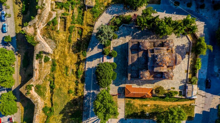 Holy Apostles church byzantine landmark Thessaloniki Central Macedonia Greece