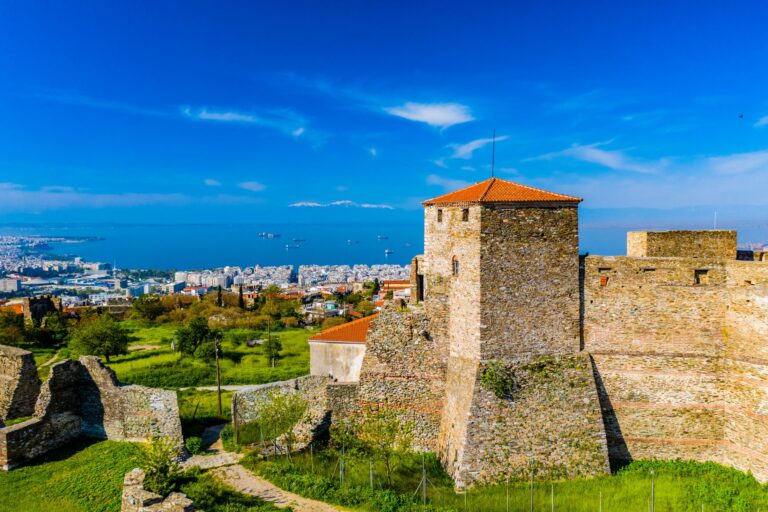 Thessaloniki city urban landscape Central Macedonia Greece
