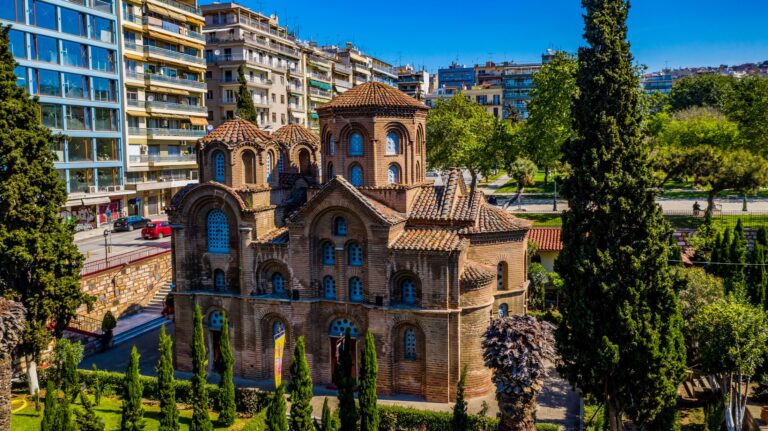 Panagia Chalkeon church historic landmark Thessaloniki Central Macedonia Greece