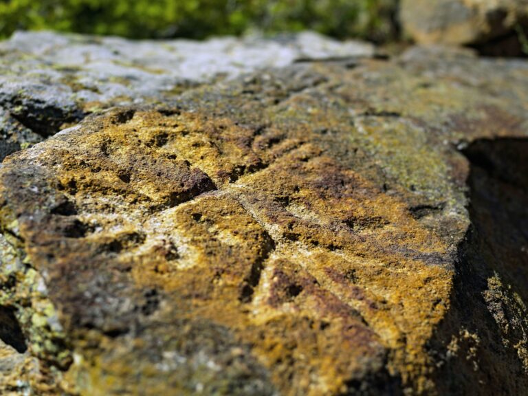 Roussa rock engravings Evros Thrace Greece