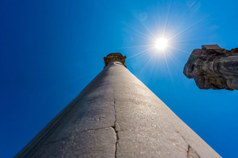 Philippi archaeological site Kavala Macedonia Greece