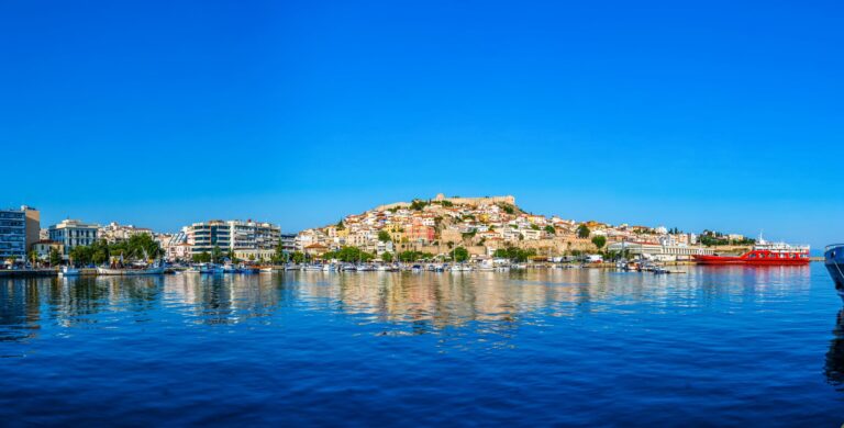 Kavala city Kavala Macedonia Greece