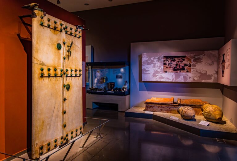 Archaeological museum cultural exhibits Thessaloniki Central Macedonia Greece