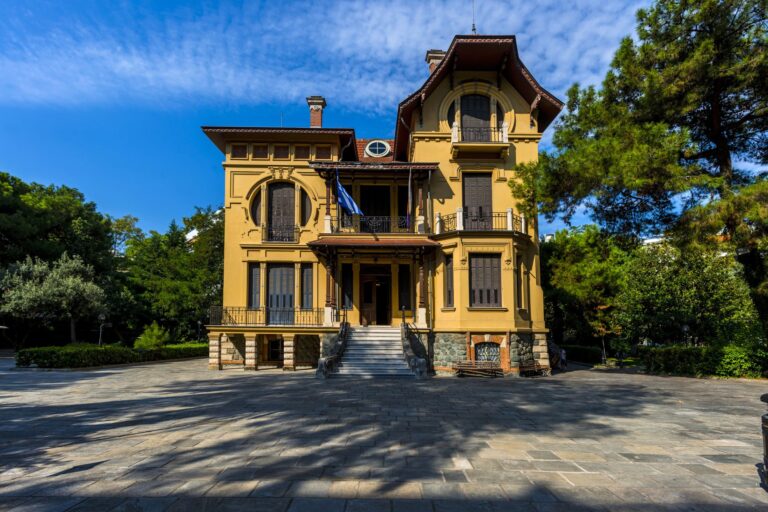 Casa Bianca historic mansion landmark Thessaloniki Central Macedonia Greece