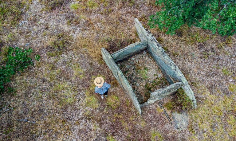 Roussa megalithic tomb Evros Thrace Greece