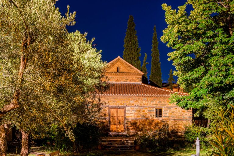 Agios Nikolaos Orphanos church byzantine monument Thessaloniki Central Macedonia Greece
