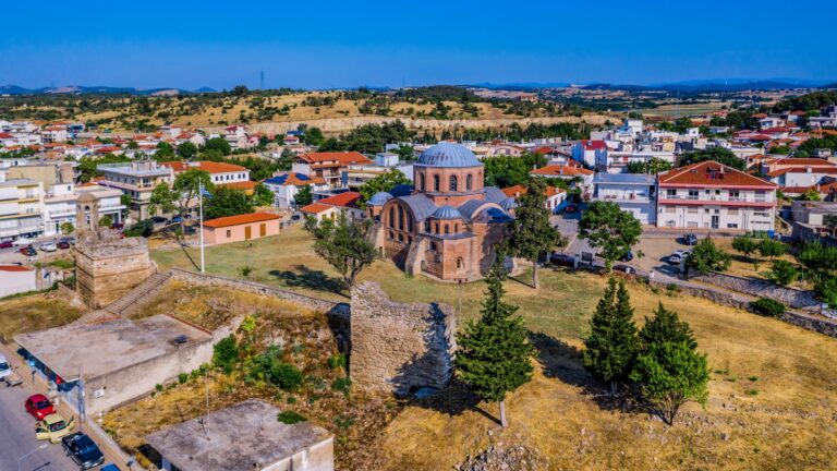 Panagia Kosmoseoteira church Feres Evros Thrace Greece