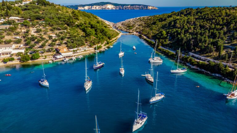 Mongonisi islet Paxos Ionian Islands Greece