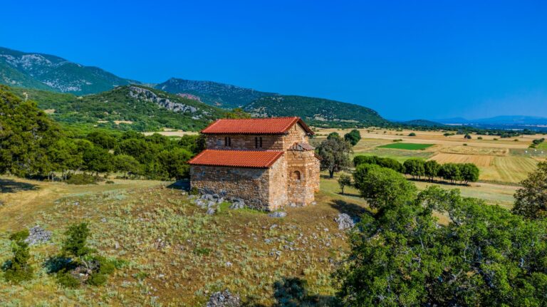 Agios Dimitrios church religious landmark Aiani Kozani Western Macedonia Greece