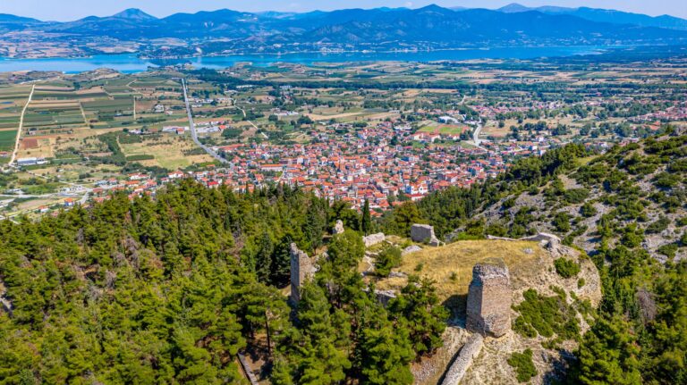 Servia castle fortress landmark Servia Kozani Western Macedonia Greece
