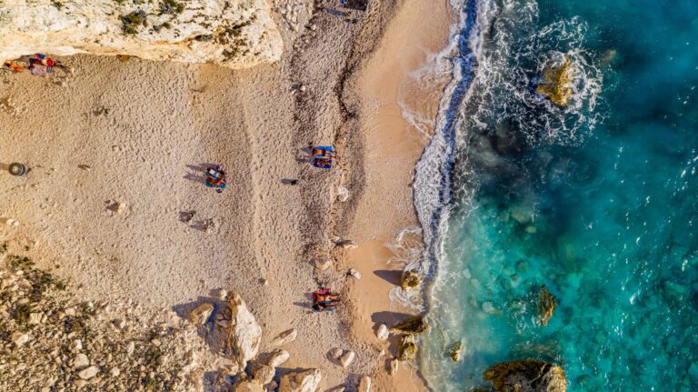 Erimitis beach Paxos Ionian Islands Greece