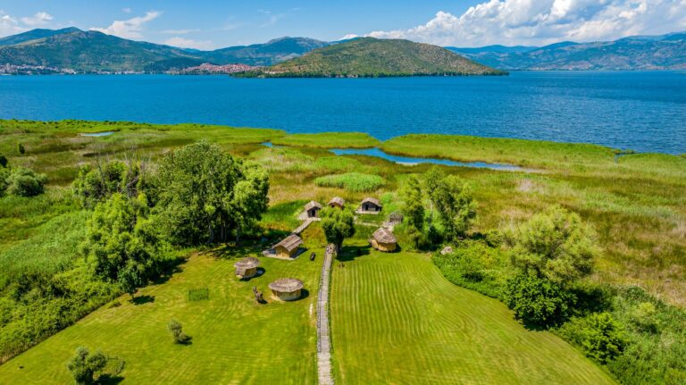 Dispilio lakeside settlement prehistoric site Kastoria Western Macedonia Greece