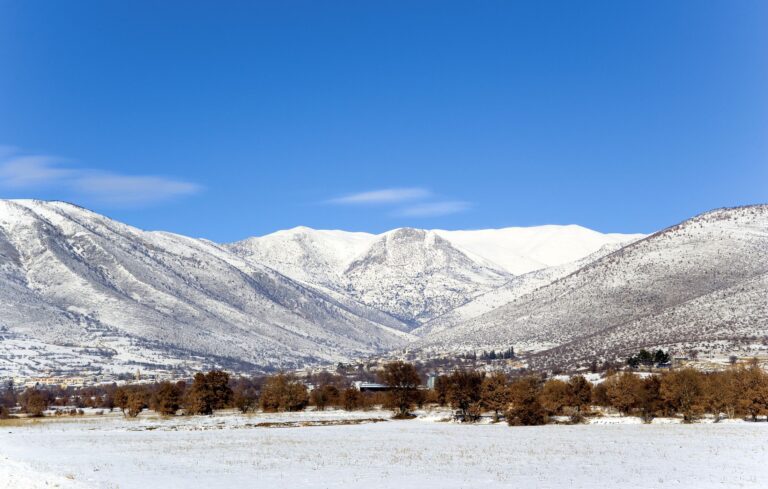 Eratyra village settlement Kozani Western Macedonia Greece