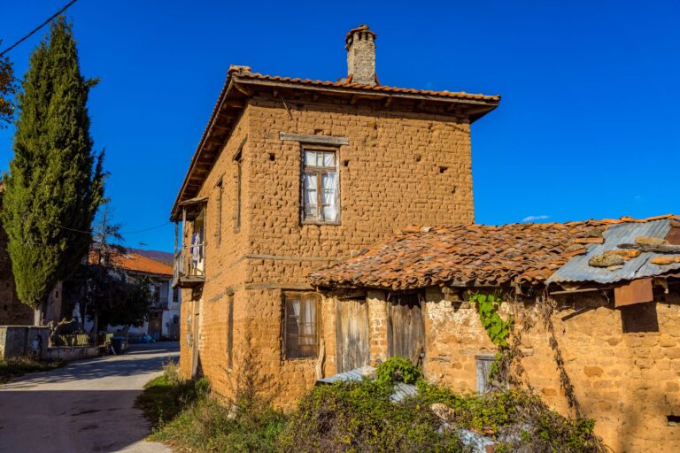 Chalara village Koresteia landscape Kastoria Western Macedonia Greece