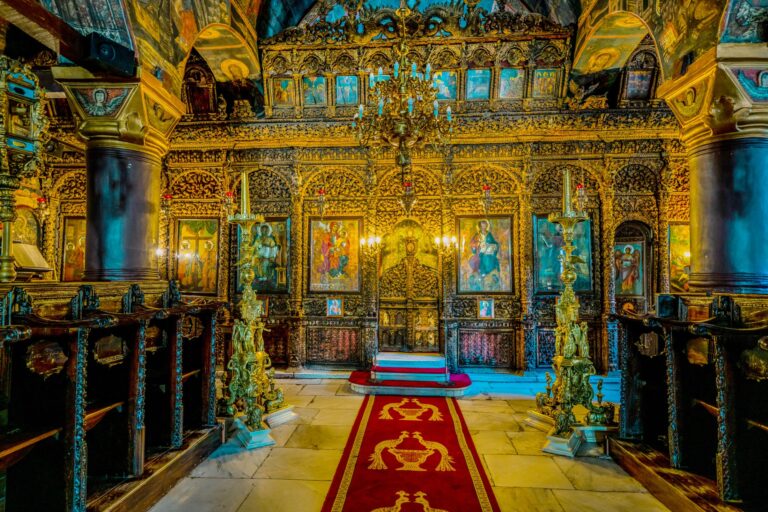 Agios Nikolaos church landmark Kozani city Western Macedonia Greece