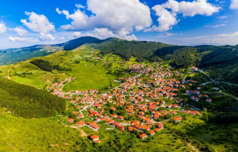 Vlasti traditional village Kozani Western Macedonia Greece
